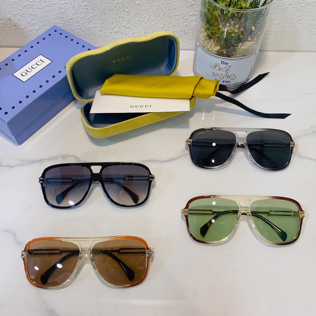 GUCC Fashion Dual Contrast Sunglasses GG1105S