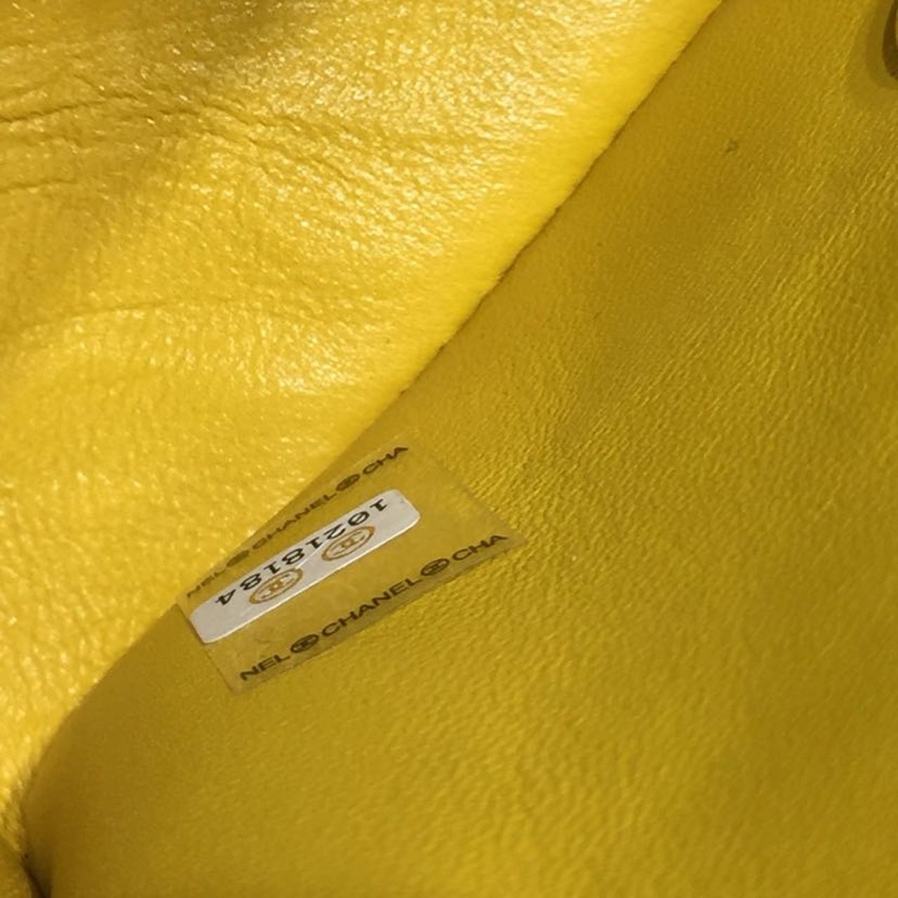 ChanelMini Flap Bag Caviar Yellow For Women, Women’s Bags, Shoulder And Crossbody Bags 6.7in/17cm A35200