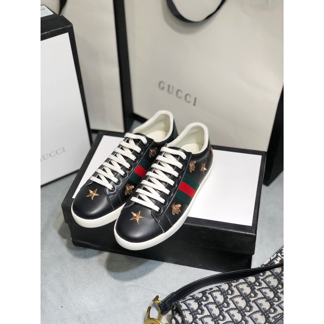 LW-GCI Ace Embroidered 'Bees and Stars Sneaker 064