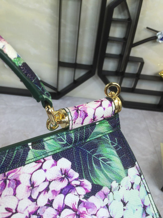 DG 90s Sicily Bag With Logo Print Multicolor For Women 10.2in/26cm DG