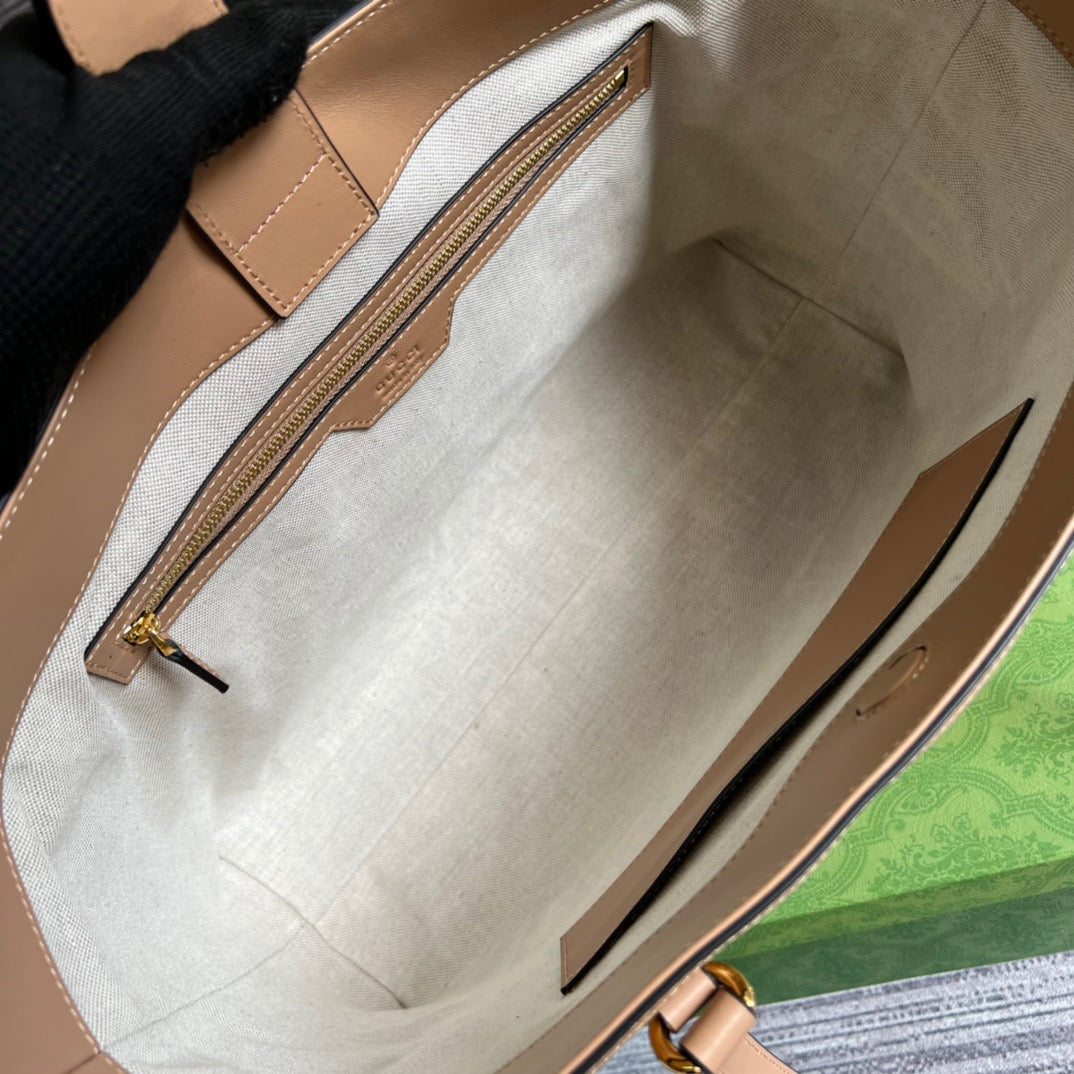 gg Medium Tote Beige For Women, Women’s Bags 15in/38cm gg 631685 UM8IG 9500