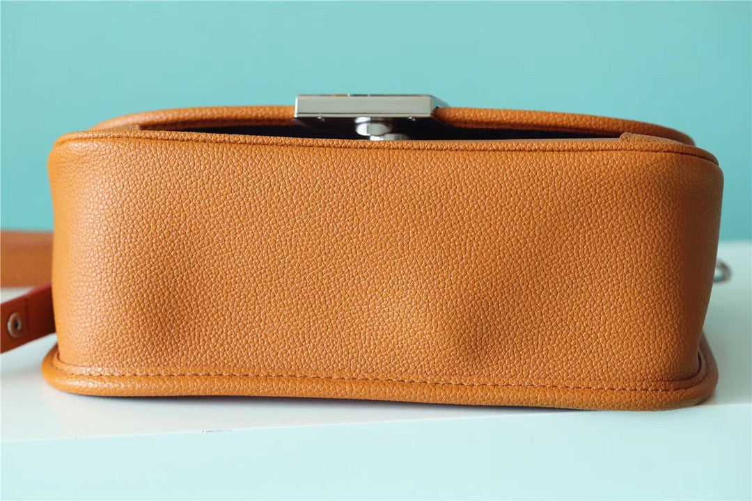 LV Buci Epi Gold Miel Brown For Women, Shoulder And Crossbody Bags 24.5cm/9.6in LV M59459