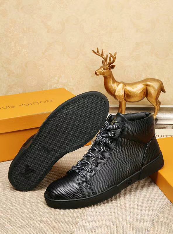 BL - LUV HIgh Top LaBL Up Black Sneaker