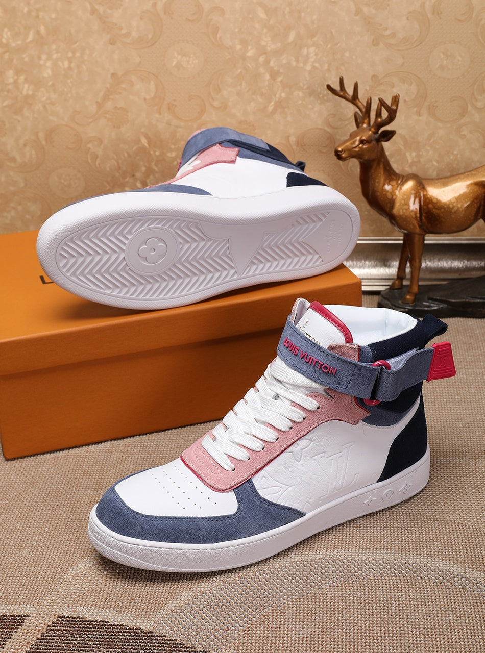 BL - LUV High Top White Sneaker