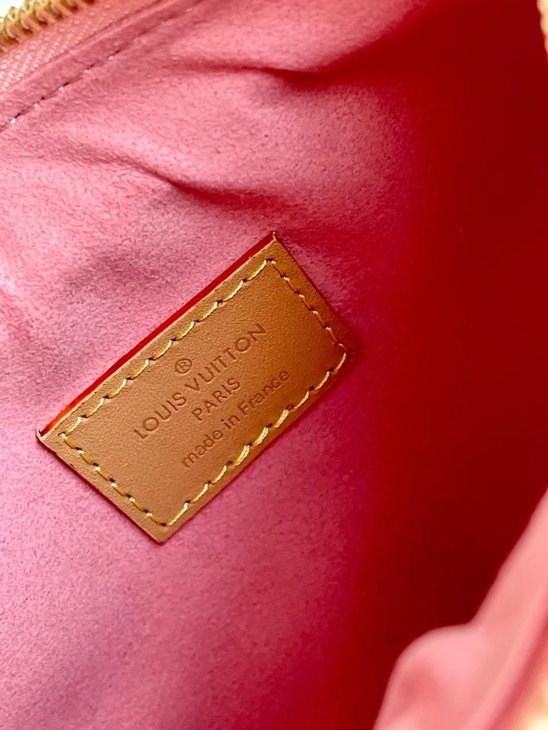 LV Loop Denim Pink For Women, Shoulder Bags 9.1in/23cm LV