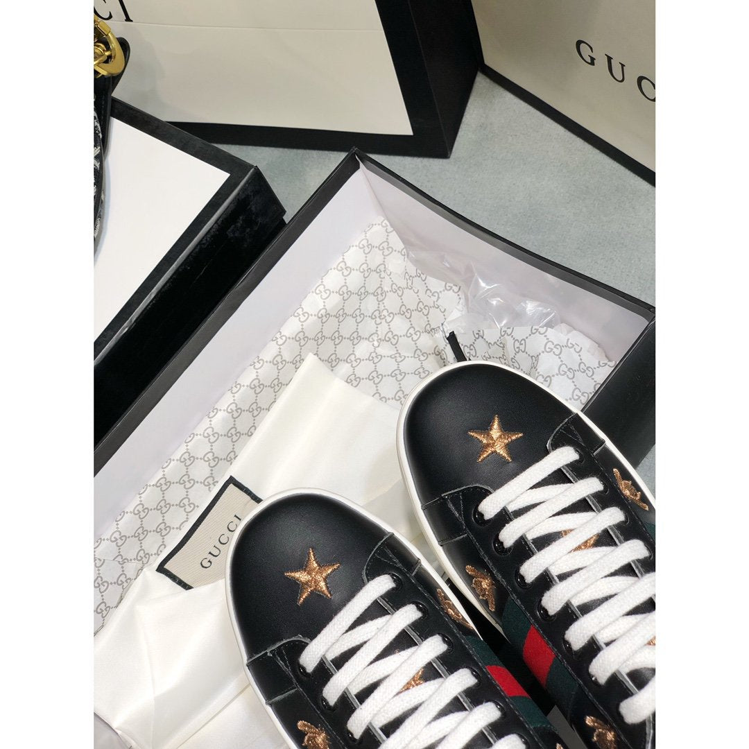 LW-GCI Ace Embroidered 'Bees and Stars Sneaker 064