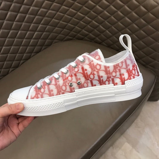 BL - DIR B23 Red Oblique LOW-TOP SNEAKER