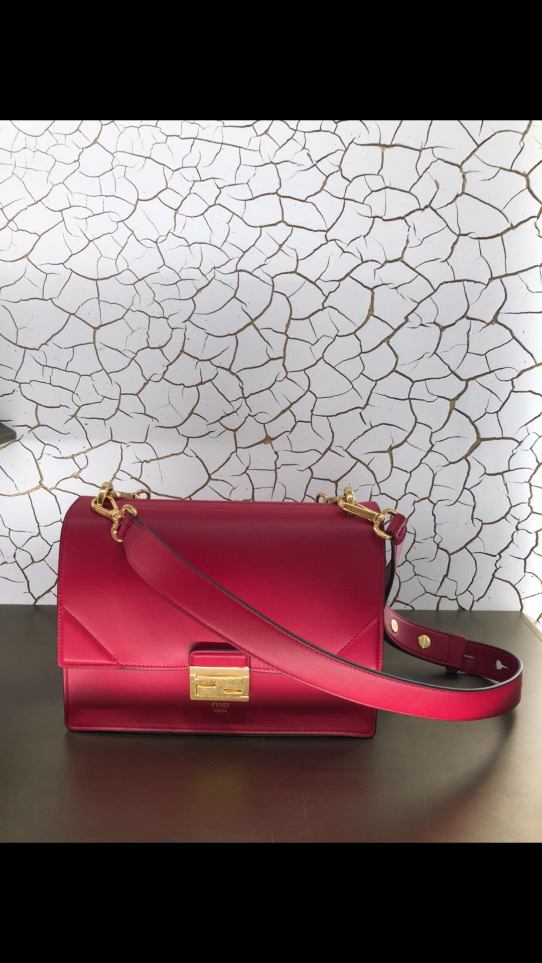 FI Kan U Small Red Bag For Woman 25cm/9.5in