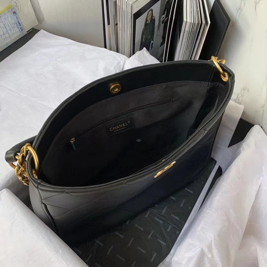 ChanelShopping Bags Black For Women, Women’s Bags 13in/30.5cm