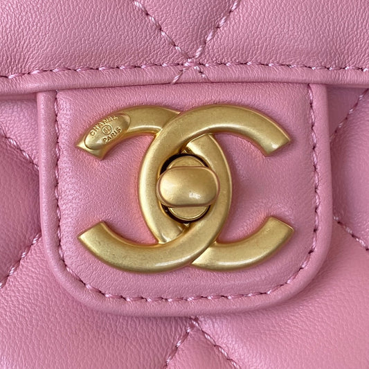 ChanelMini Flap Bag PiNike For Women, Women’s Bags 6.7in/17cm