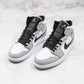 Designer Jordan 1 Mid Light Smoke Grey High Q