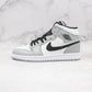 Designer Jordan 1 Mid Light Smoke Grey High Q