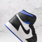 Designer Black Blue Jordan 1 High Q ( Customs And Box ), Jordan 1 Sneakers Active