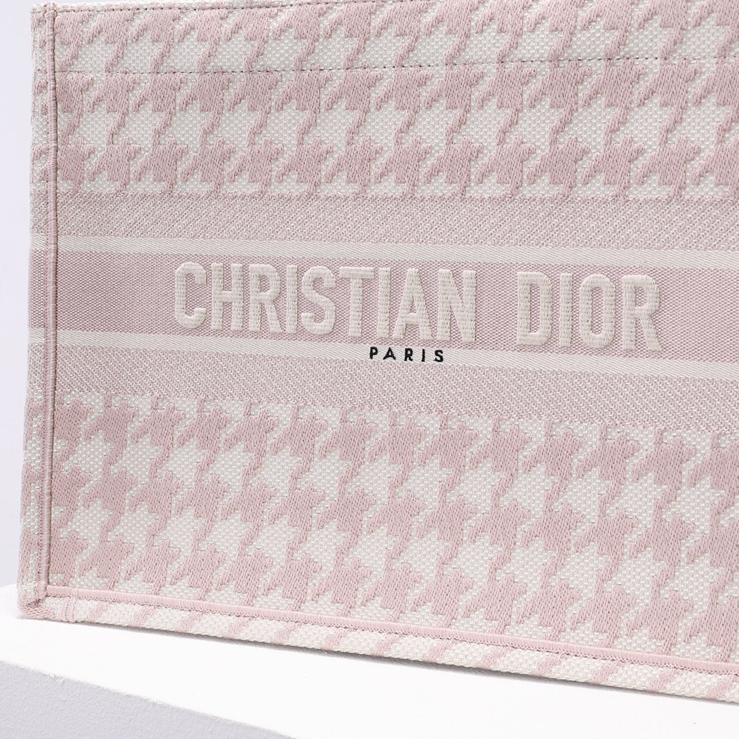DO1286 Book Tote pink small size 36.5CM 41.5CM