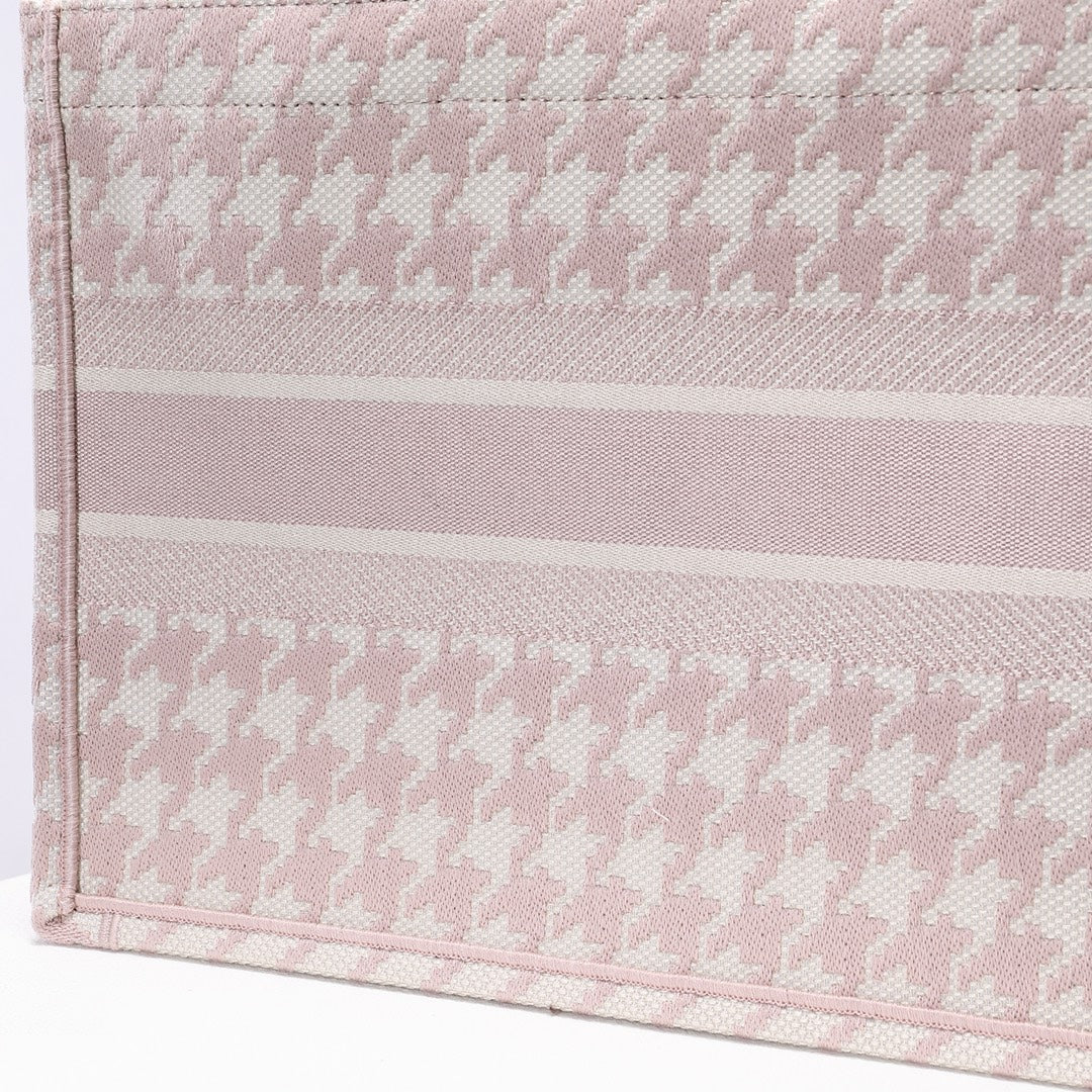 DO1286 Book Tote pink small size 36.5CM 41.5CM