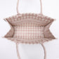 DO1286 Book Tote pink small size 36.5CM 41.5CM