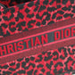 DO1286 Book Tote BIG size 41.5cm 36.5cm Embroidery LOGO red Handbag maroon-3