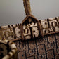 DO1286 Book Tote BIG size 41.5cm 36.5cm Embroidery LOGO red Handbag yellow