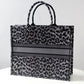 DO1286 Book Tote BIG size 41.5cm 36.5cm Embroidery LOGO red Handbag Mizza-2