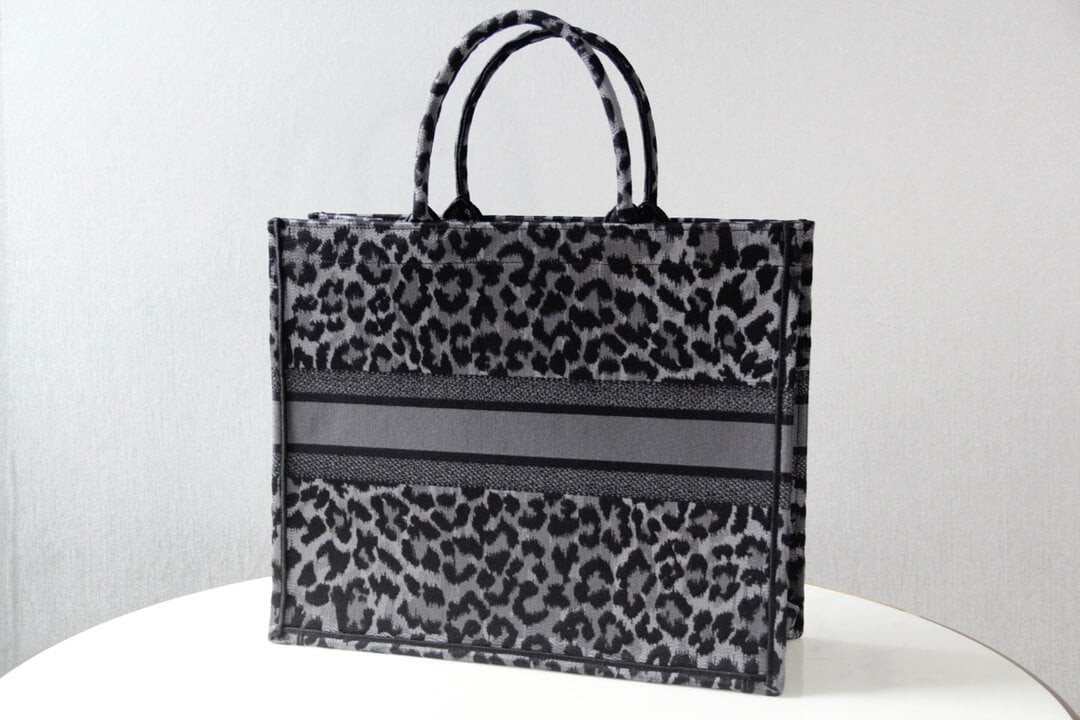 DO1286 Book Tote BIG size 41.5cm 36.5cm Embroidery LOGO red Handbag Mizza-2