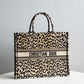 DO1286 Book Tote BIG size 41.5cm 36.5cm Embroidery LOGO red Handbag Mizza-3