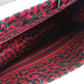 DO1286 Book Tote BIG size 41.5cm 36.5cm Embroidery LOGO red Handbag maroon-3