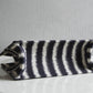 DO1286 Book bag Tote Embroidery 36.5cm 41.5cm Handbag black and white