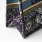 DO1286 Book bag Tote Embroidery blue white 36.5cm 41.5cm Handbag