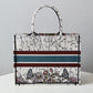 DO1286 Book bag Tote Embroidery red printing 36.5cm 41.5cm Handbag
