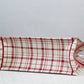 DO1286 Book bag Tote Embroidery red white 36.5cm 41.5cm Handbag