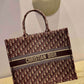 DO1286 Book bag Tote Embroidery 36.5cm 41.5cm Handbag purple red