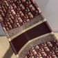 DO1286 Book bag Tote Embroidery 36.5cm 41.5cm Handbag purple red