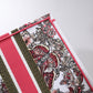 DO1286 Book Tote big size 36.5cm 41.5cm Oblique Embroidery white red-2