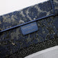 DO1286 Book Tote big size 36.5cm 41.5cm Oblique Embroidery blue