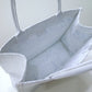 DO1286 Book Tote big size MINI 36.5CM 41.5CM white-3