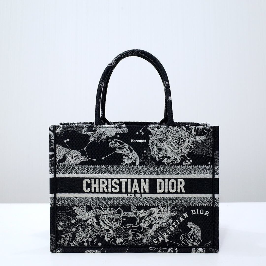 DO1286 Book Tote dragon black