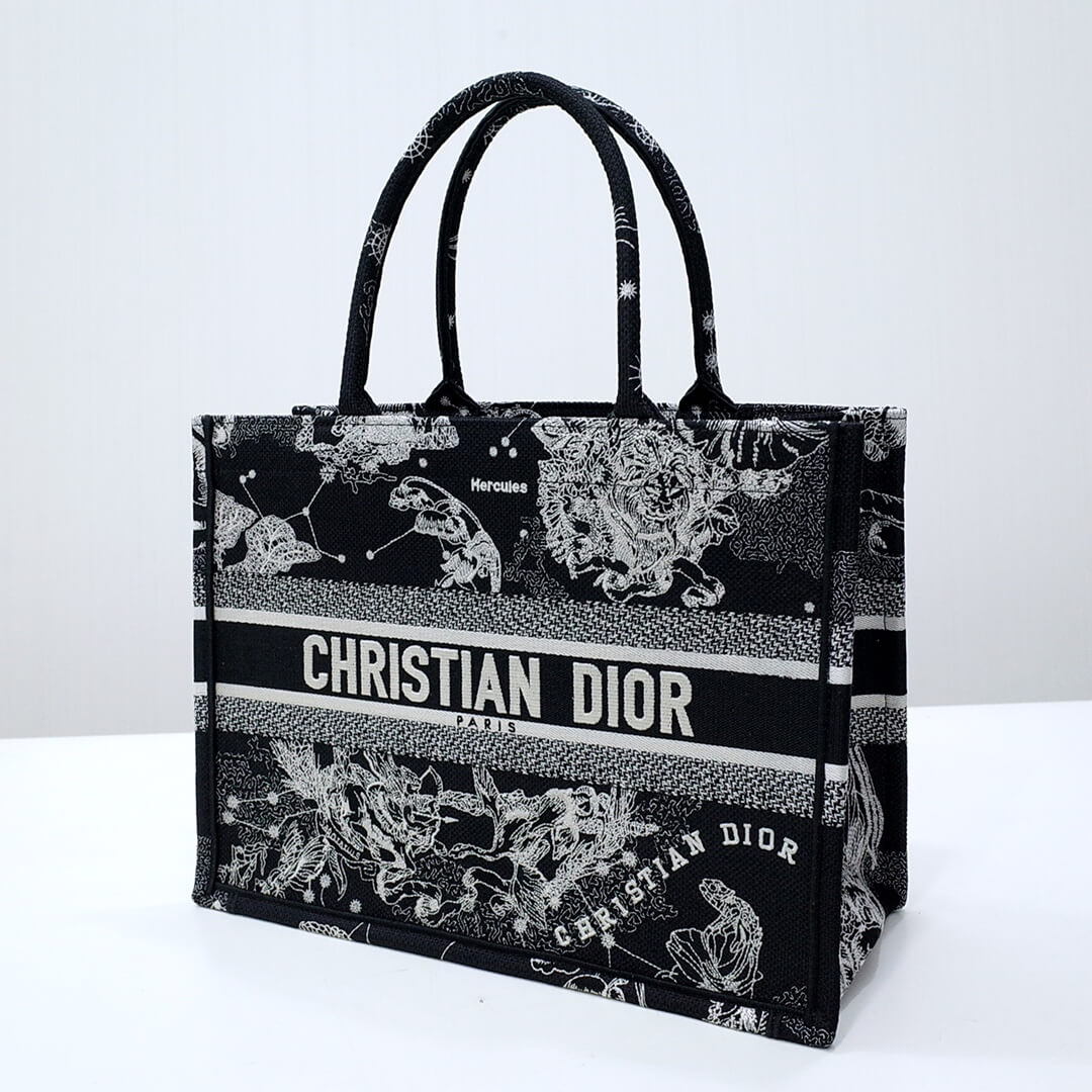DO1286 Book Tote dragon black