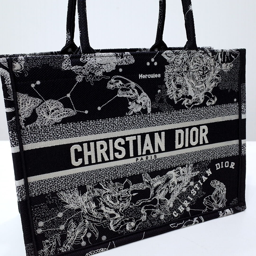 DO1286 Book Tote dragon black