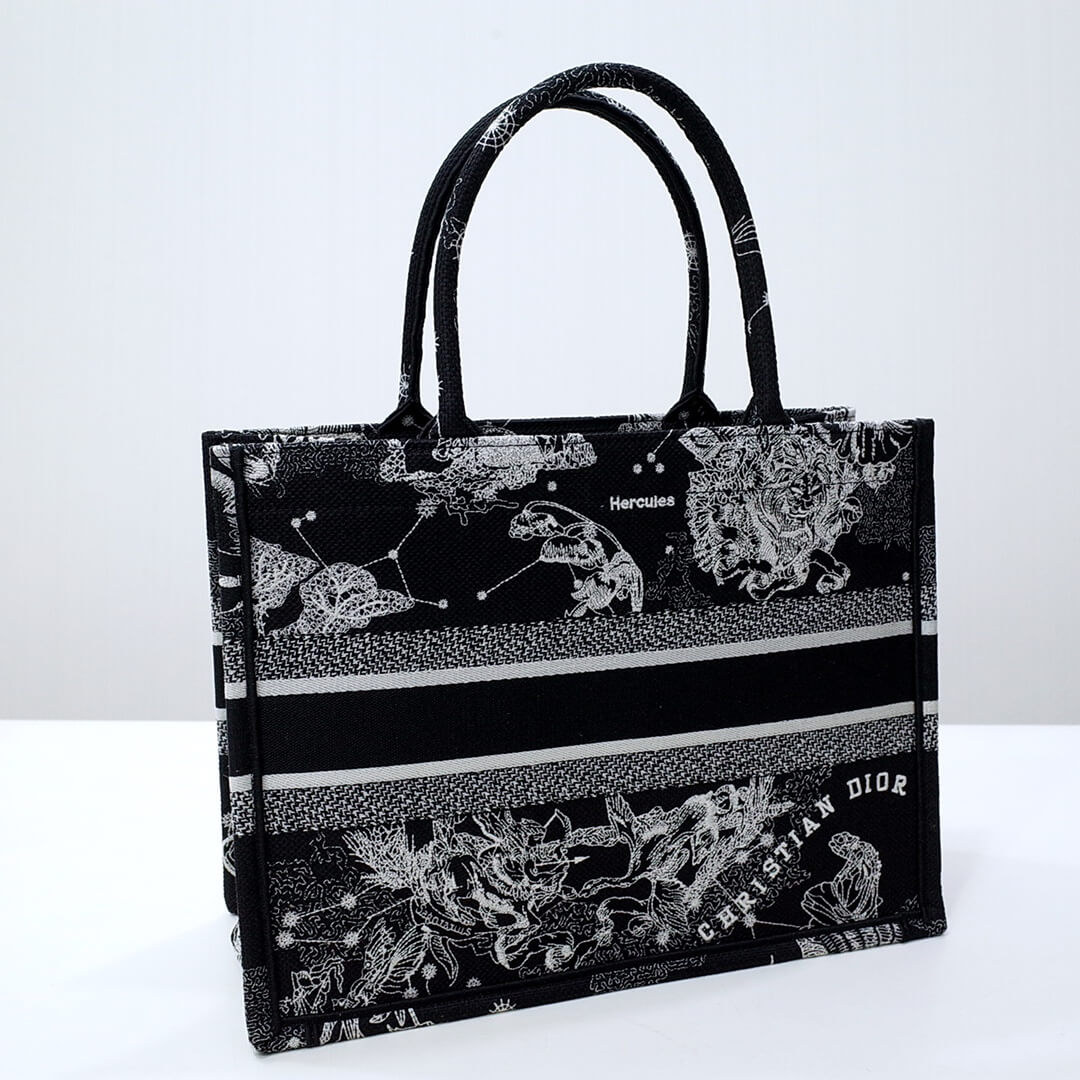 DO1286 Book Tote dragon black