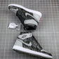 Designer Air Jordan 1 OG "Rebellionaire" Black Ash Rebellion