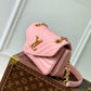 M20686 New Wave pink 21cm COWHIDE REAL LEATHER