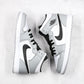 Designer Jordan 1 Mid Light Smoke Grey High Q
