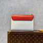 M50280 shoulder bag cross body bags maroon Leather rose gold