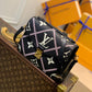 M46028 POCHETTE MÉTIS 25cm Black Monogram COWHIDE REAL LEATHER