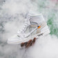 Designer Air Jordan 1 OFF-W High Q ( Customs And Box ), Jordan 1 Sneakers Active A12