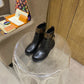 LV DISCOVERY FLAT ANKLE BOOT BLACK 1A868L