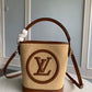 M59962 SAINT JACQUES Handbag Embroidery brown 24cm