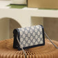 GC476432 shoulder bag Leather grey、black