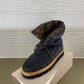 LV PILLOW COMFORT ANKLE BOOT BLACK 1A8T3C