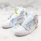 Designer Air Jordan 1 OFF-W High Q ( Customs And Box ), Jordan 1 Sneakers Active A12